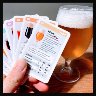 Le jeu de cartes Beer Quartet sort désormais dans une version en anglais