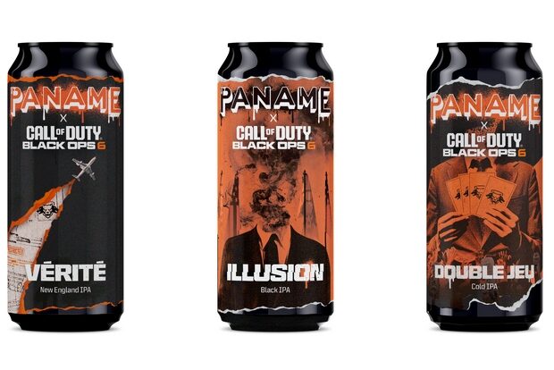 La brasserie parisienne "Paname Brewing Company" lance la gamme "Black Hops", à l'occasion de la sortie du prochain jeu de la franchise Call of Duty.