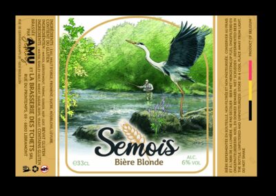 La Cabane sort une bière inspirée des paysages de la vallée de la Semois