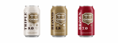 Chimay lance ses bières en format canette