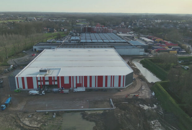 Alken Maes se dote d'un tout nouvel entrepôt, accolé à sa brasserie.