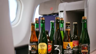 Brussels Airlines lance des lambics à sa carte