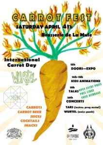 La Mule et La Flaque organisent le CarrotFest