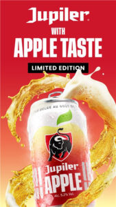 AB InBev lance la Jupiler Apple pour l'été